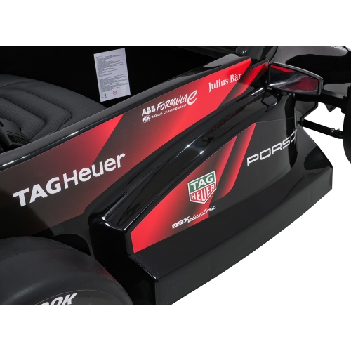 Auto na akumulator dla dzieci Bolid Formuły E Porsche Czerwony 711.CR